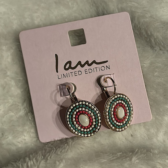 I Am - Limited Edition - Gold Boho Dangle Earrings - Picture 5 of 5